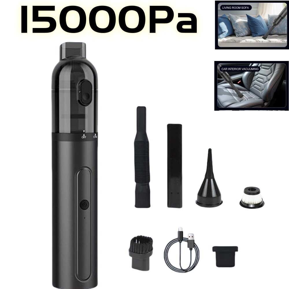 90W Wireless Cordless Handheld Vacuum Cleaner Small Mini Portable Car Home