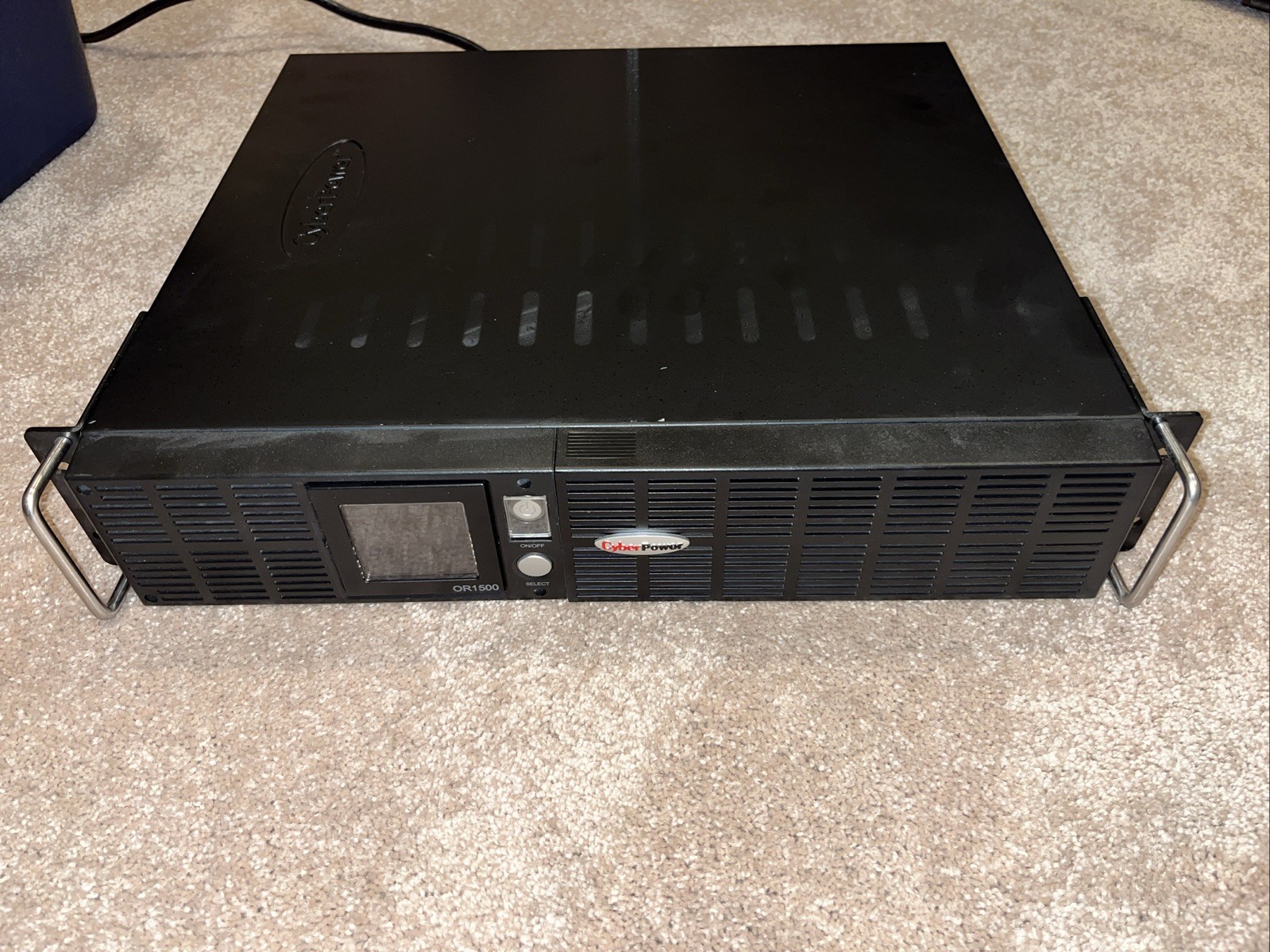 CyberPower 2U 1500VA/1125W 8 Outlets AVR UPS System OR1500LCDRM2U