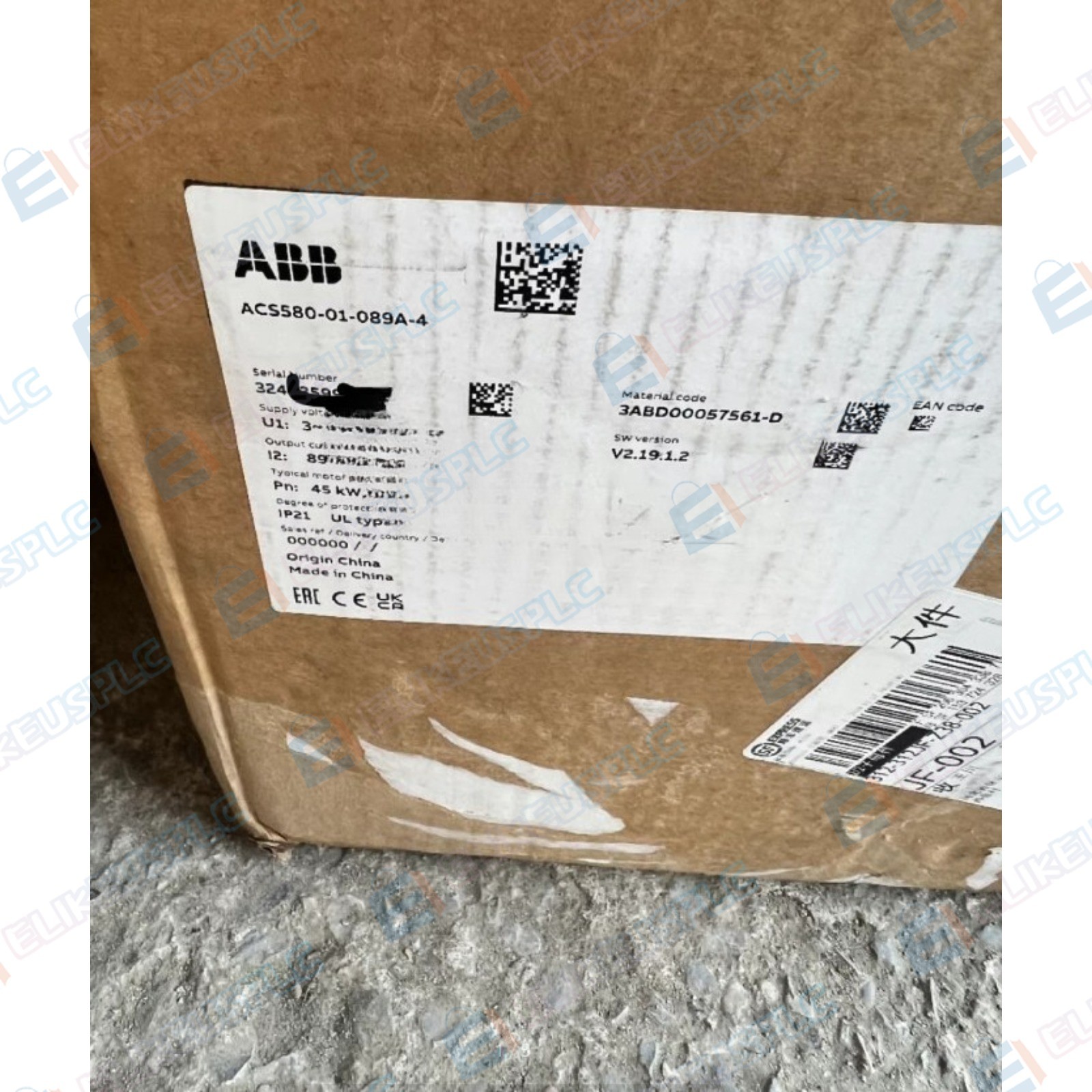 ACS580-01-089A-4 ACS580-01-089A-4 Brand New Fast Shipping FedEx or DHL MMD0