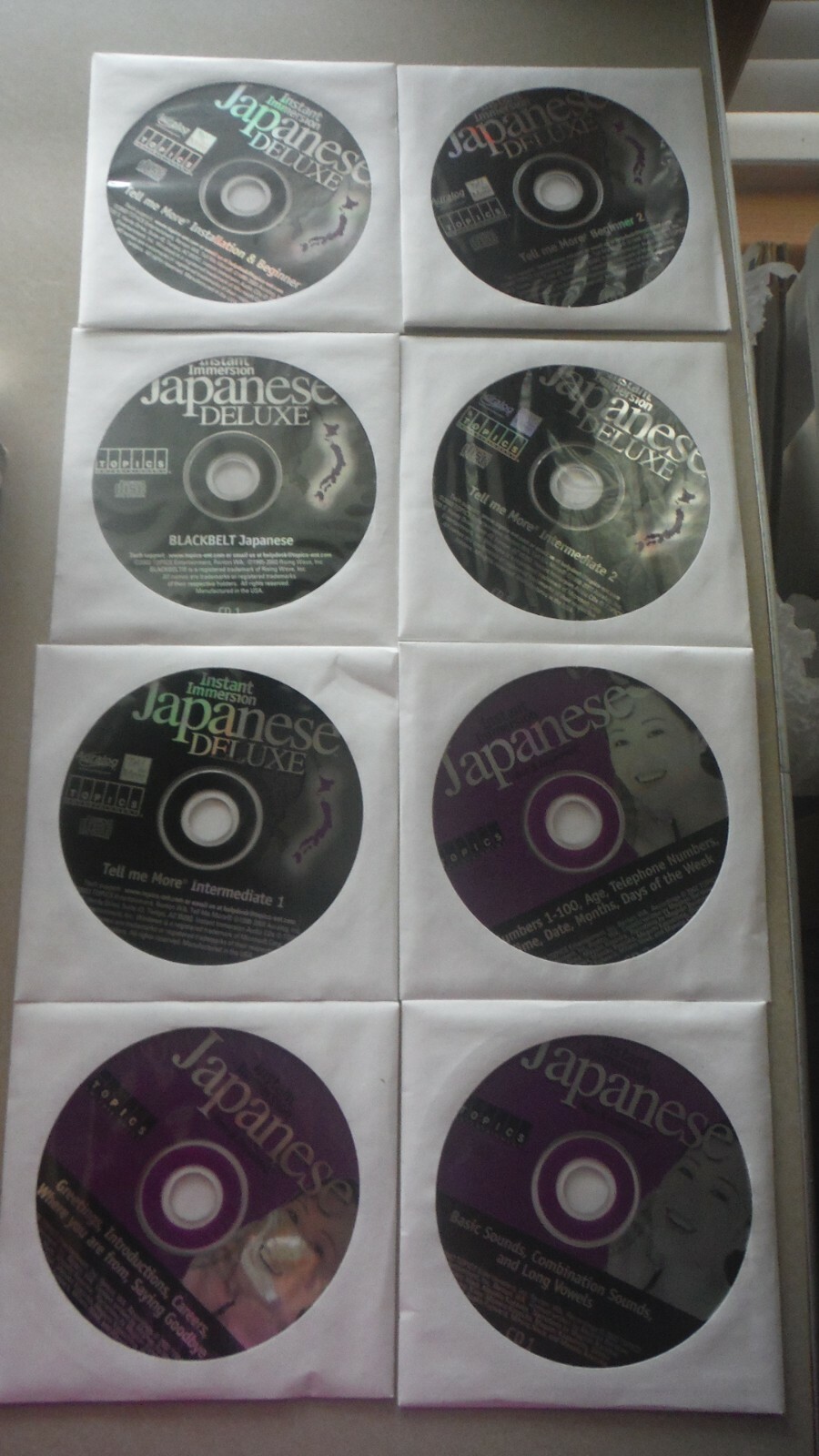 Topics Entertainment Instant Immersion Japanese Deluxe - 8 Disc Set 