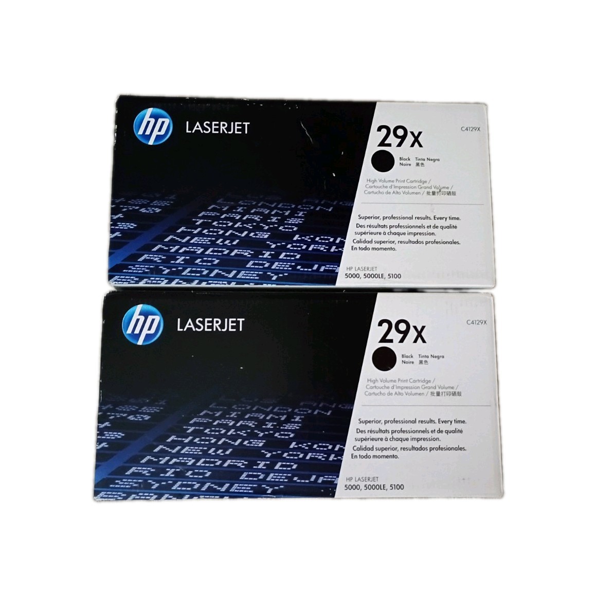 Genuine OEM HP 29X C4129X High Yield Black Toner LaserJet 5000 5100 New