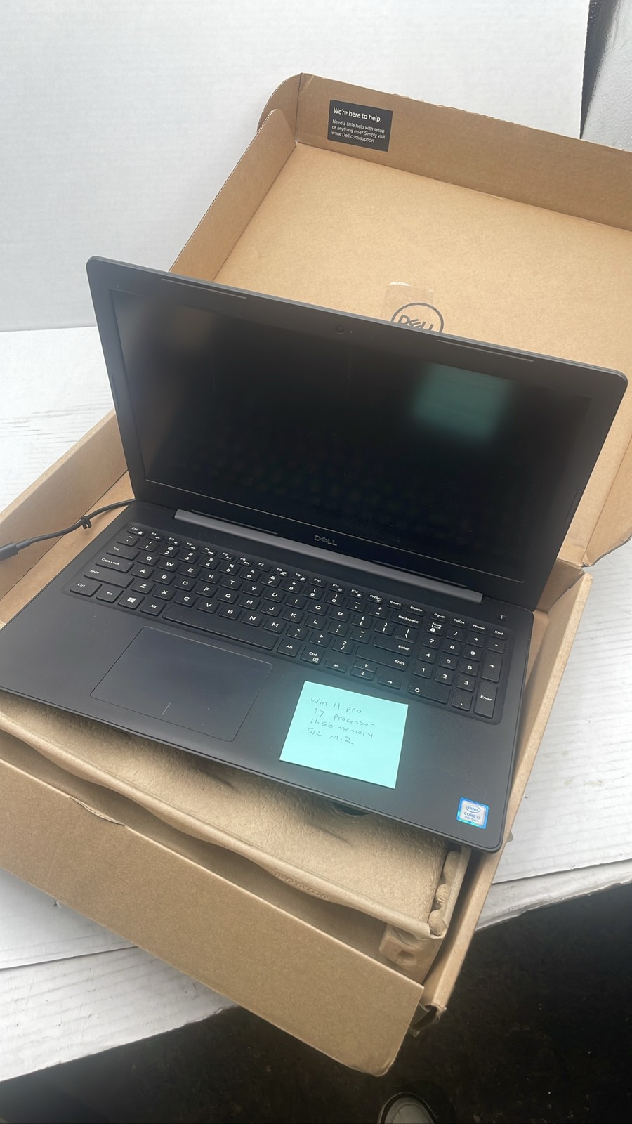 Dell Latitude 3590 Intel i7 8th Gen 16GB RAM 512GB SSD Win 11 Pro 15.6" Laptop