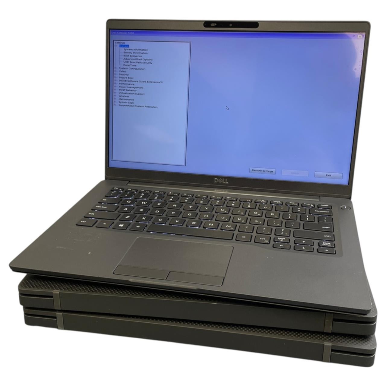 Lot of 3 | Dell Latitude 7400 Touch, i5-8th Gen 8GB No SSD. IRCAM | AS-IS (READ)