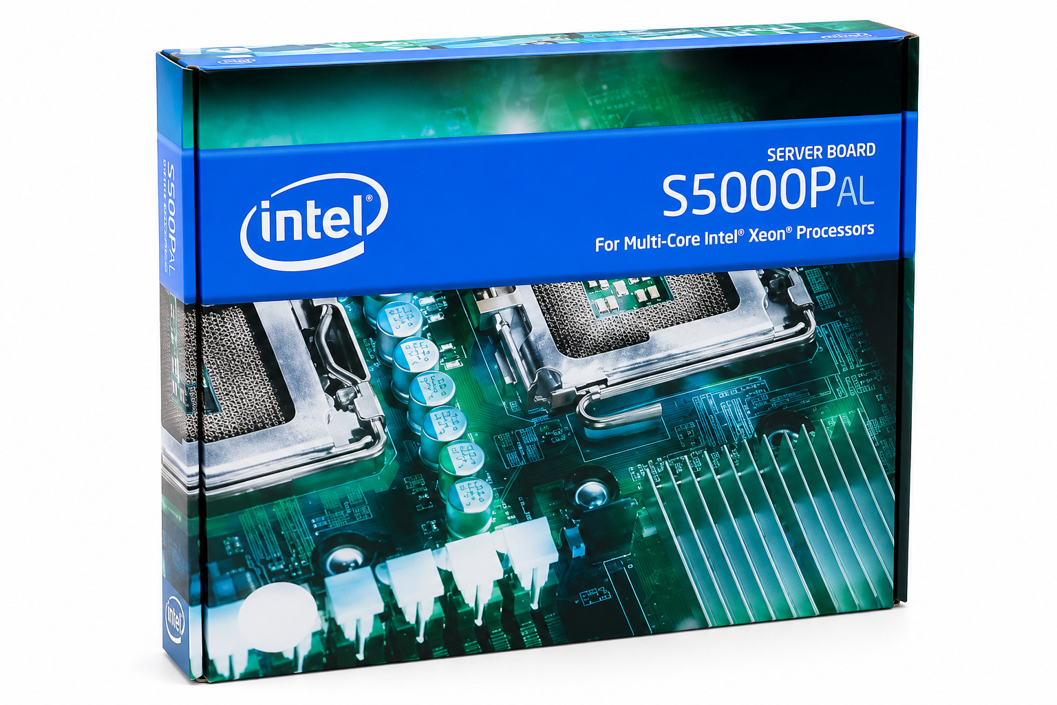 Brand New Intel S5000PAL Dual Socket  LGA771 Server Board Motherboard (1-Piece)