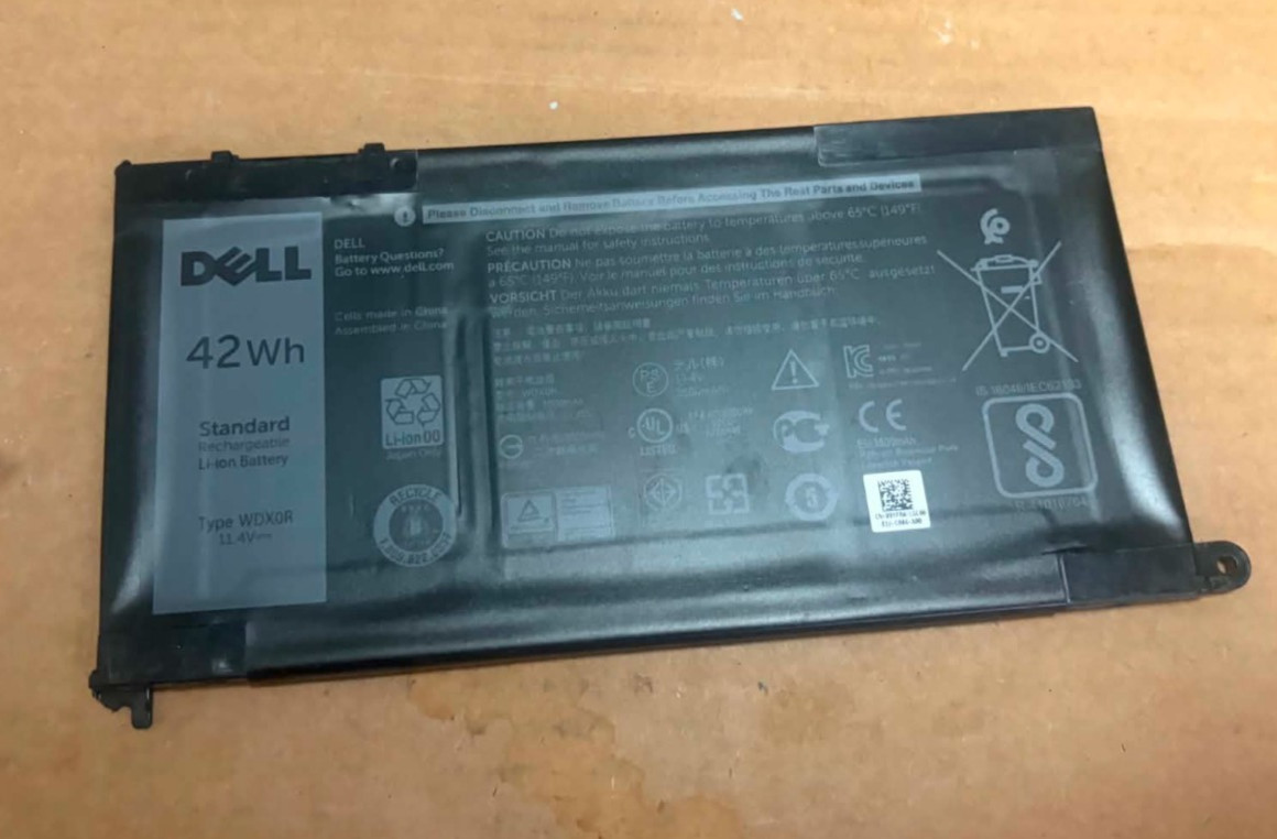 WDX0R WDXOR Battery For Dell Inspiron 15 5567 5568 13 5368 7368 5767 5770 42Wh