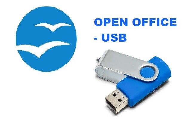 Open Office Software Suite for Windows Word Processing Home Student Business USB