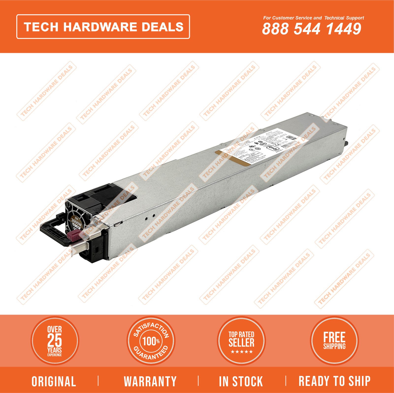 P25430-001    HPE 3000W 200-277VAC Platinum Hot Plug Power Supply