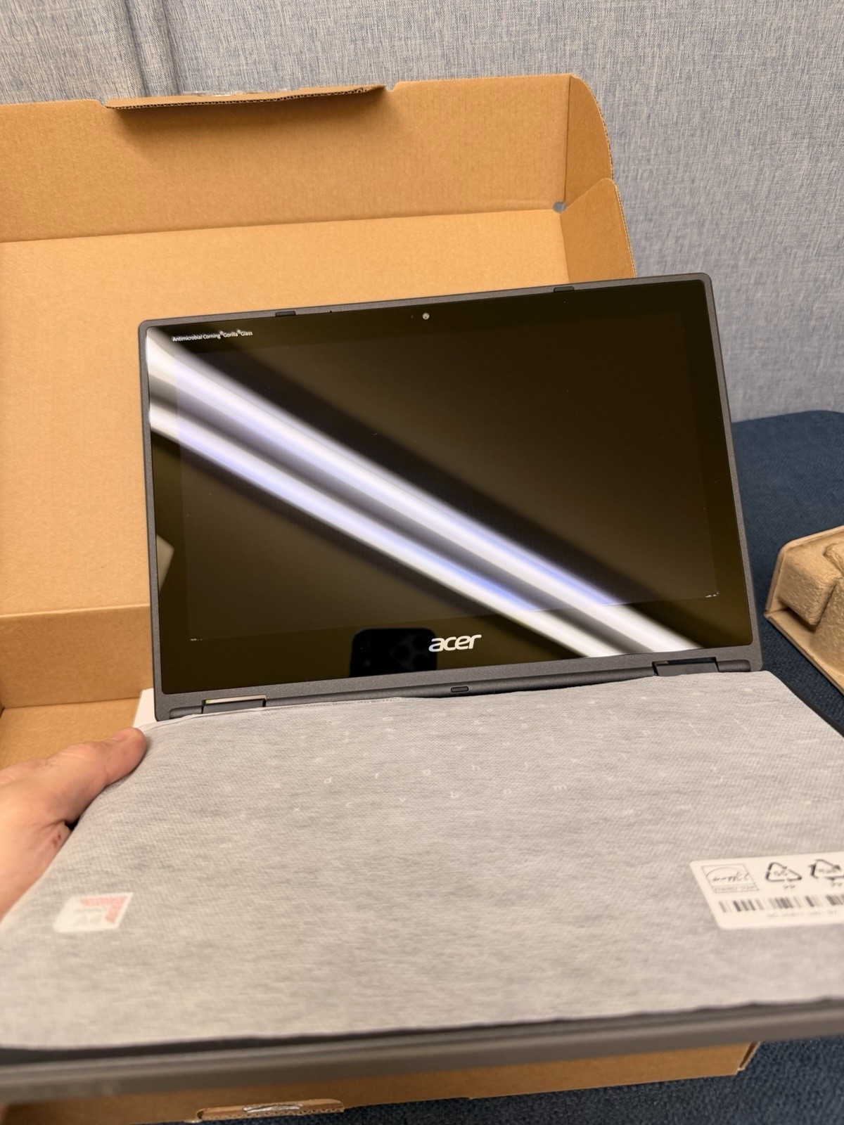 Acer Chromebook Spin 311 R721T-28RM 11.6” Touchscreen 2-in-1 360° Laptop New