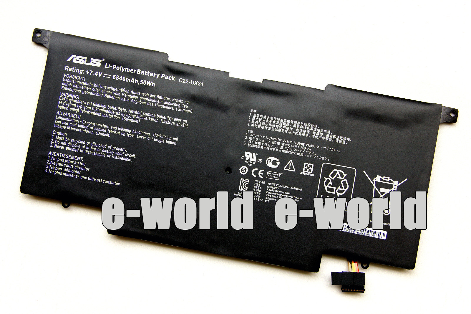 New Genuine C22-UX31 Battery for ASUS ZenBook UX31 UX31A UX31E Ultrabook
