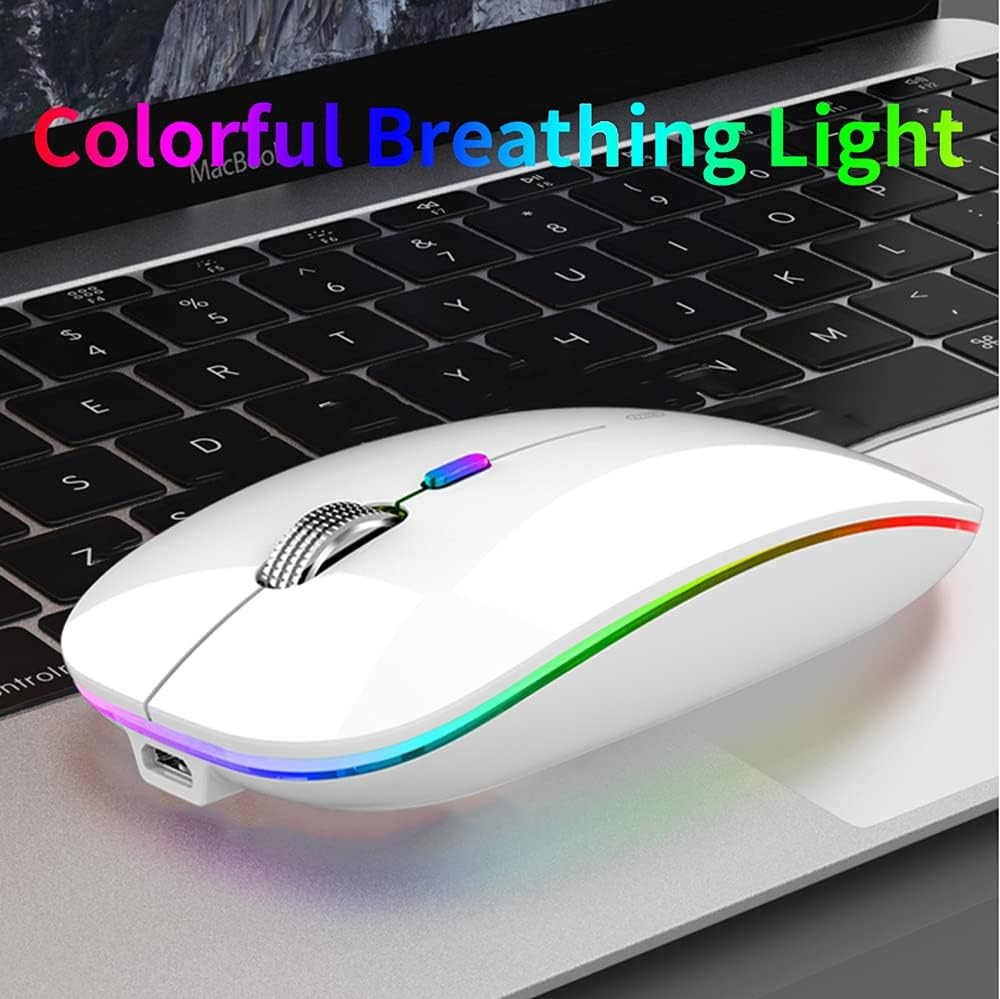 Work Anywhere, Disturb No One - G12 Slim Silent Wireless Mouse.