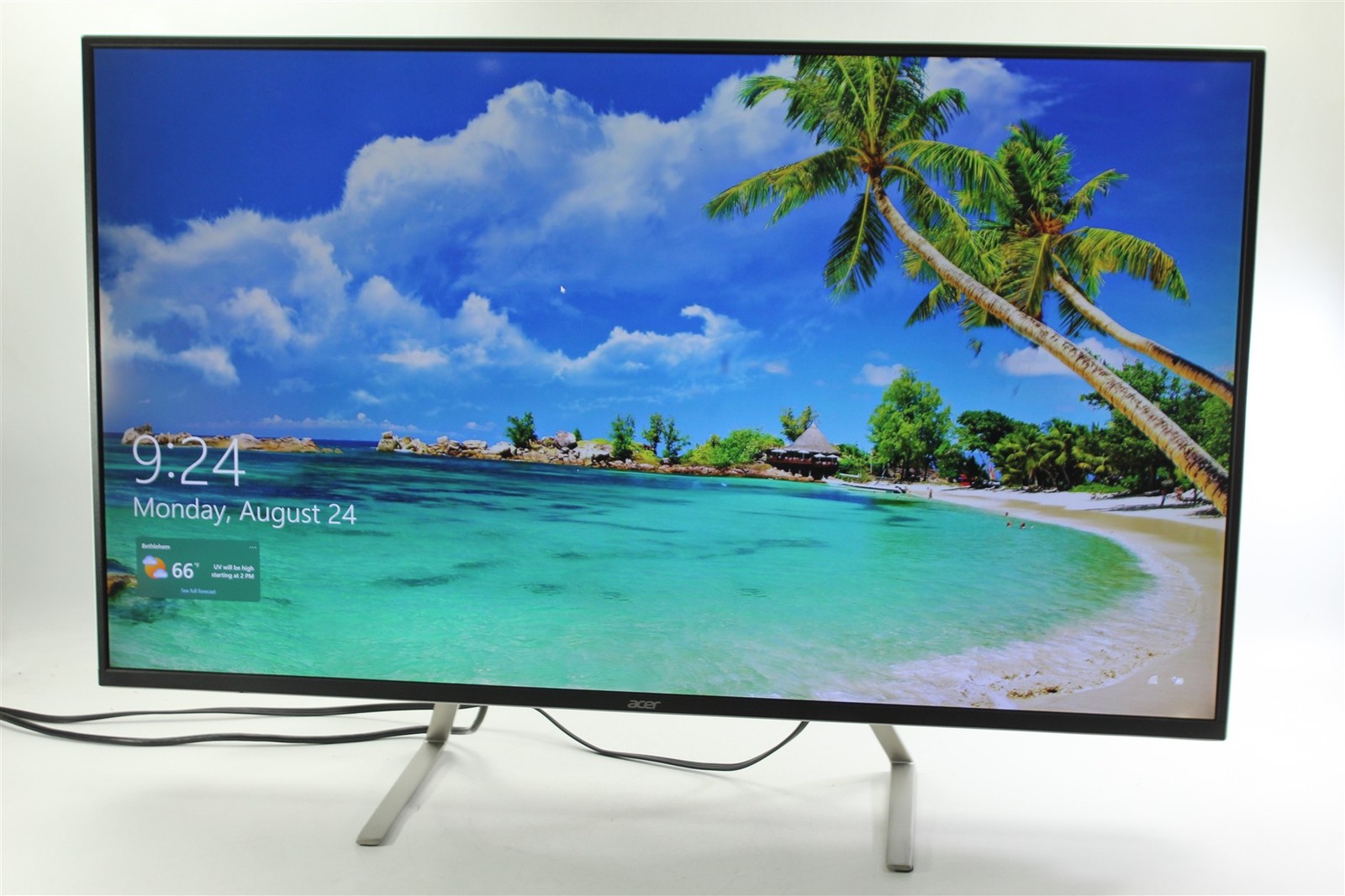 Acer ET430K 42.5" 4K UHD 60Hz IPS LED White Monitor DP mDP HDMI
