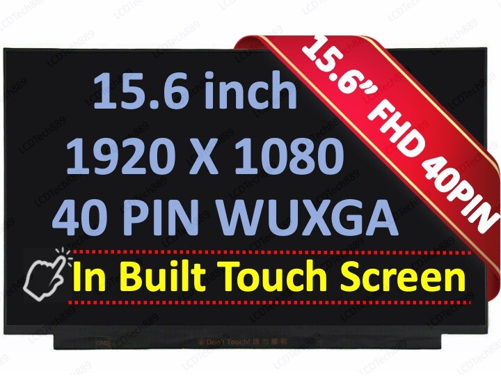 Lenovo pn 5D11C12733 Touch 40pins for IdeaPad 3-15ITL6 3-15ALC6 LCD Screen FHD