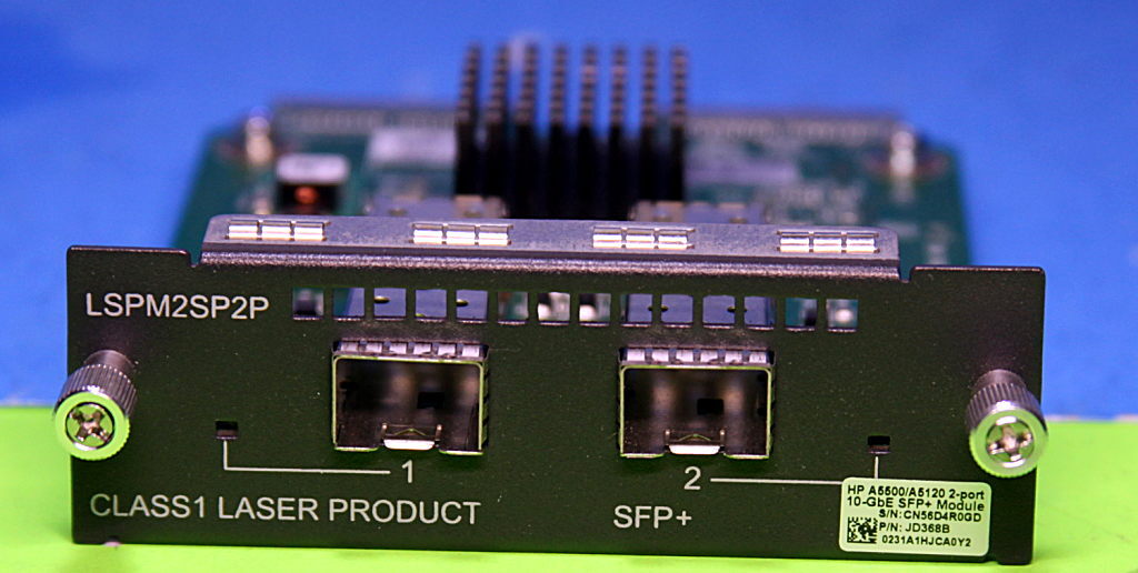JD368B HP HPE HP A5500/A5120 2-port 10-GbE SFP+ Module H3C LSPM2SP2P