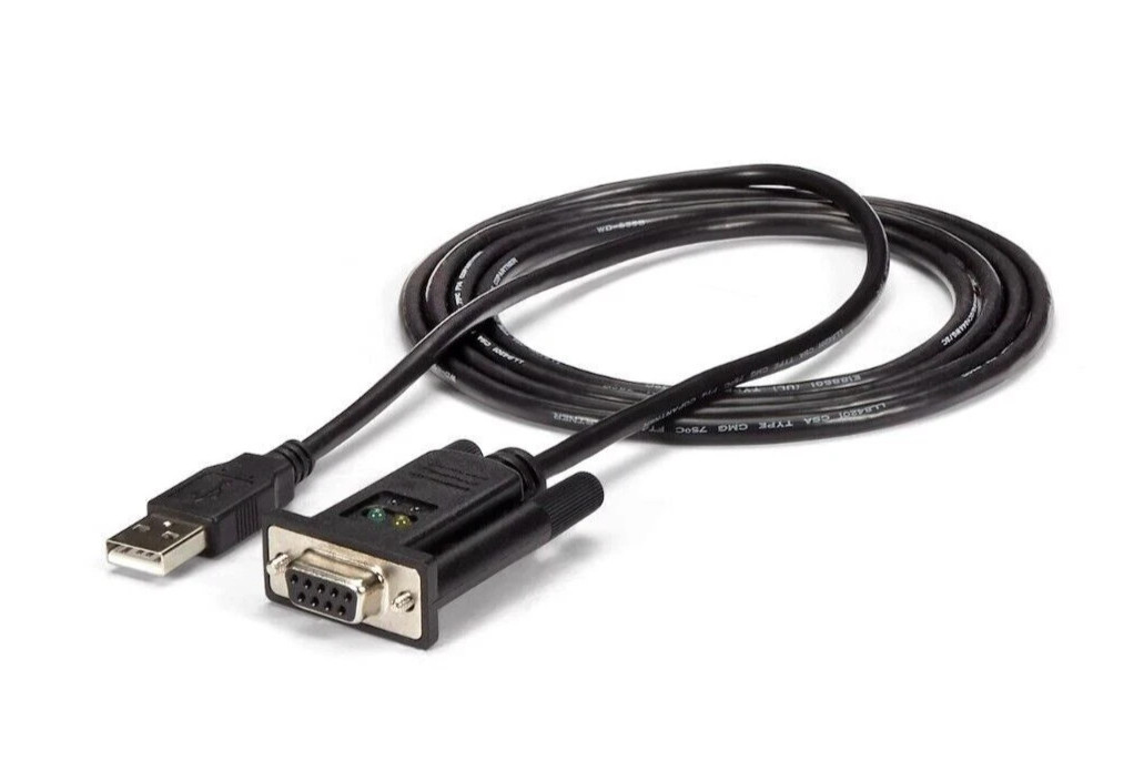 StarTech ICUSB232FTN USB to Serial Adapter - Null Modem - FTDI USB UART Chip