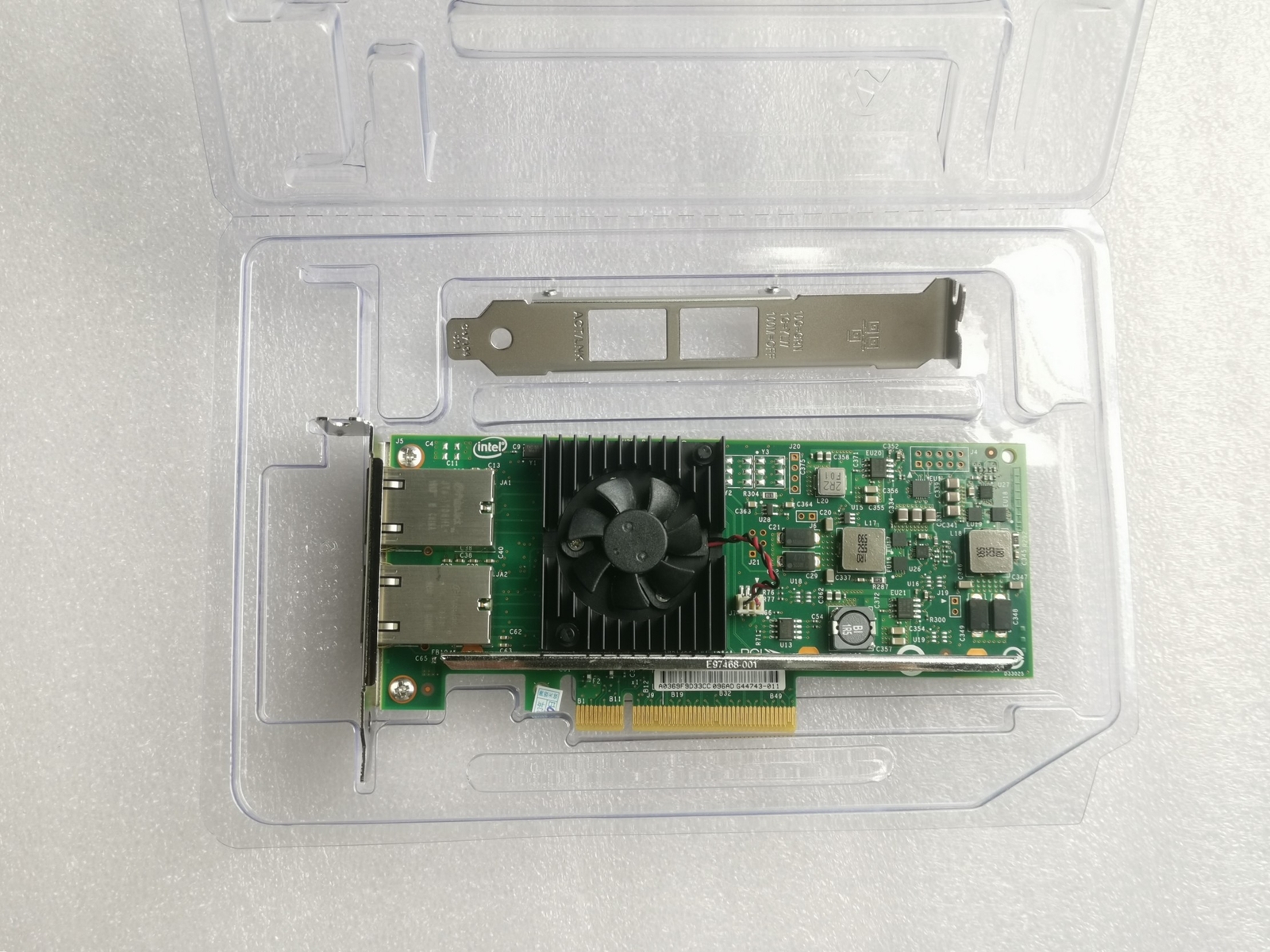 DELL/INTEL X540-T2 Genuine CONVERGED DUAL PORT NETWORK ADAPTER K7H46/3DFV8 10GbE