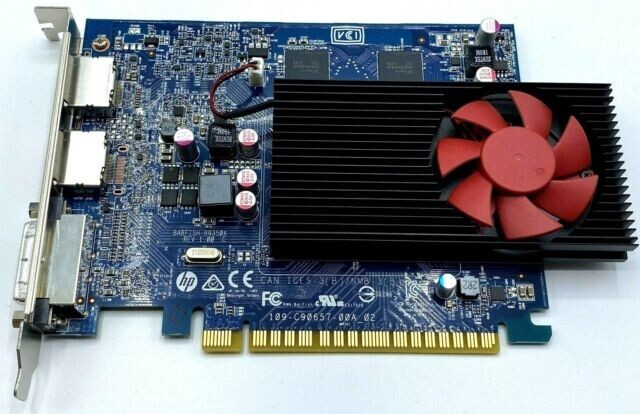 HP 802317-001 823963-001 ✅ AMD Radeon R9 350 2GB GDDR5 Graphics Card DVI 2x DP