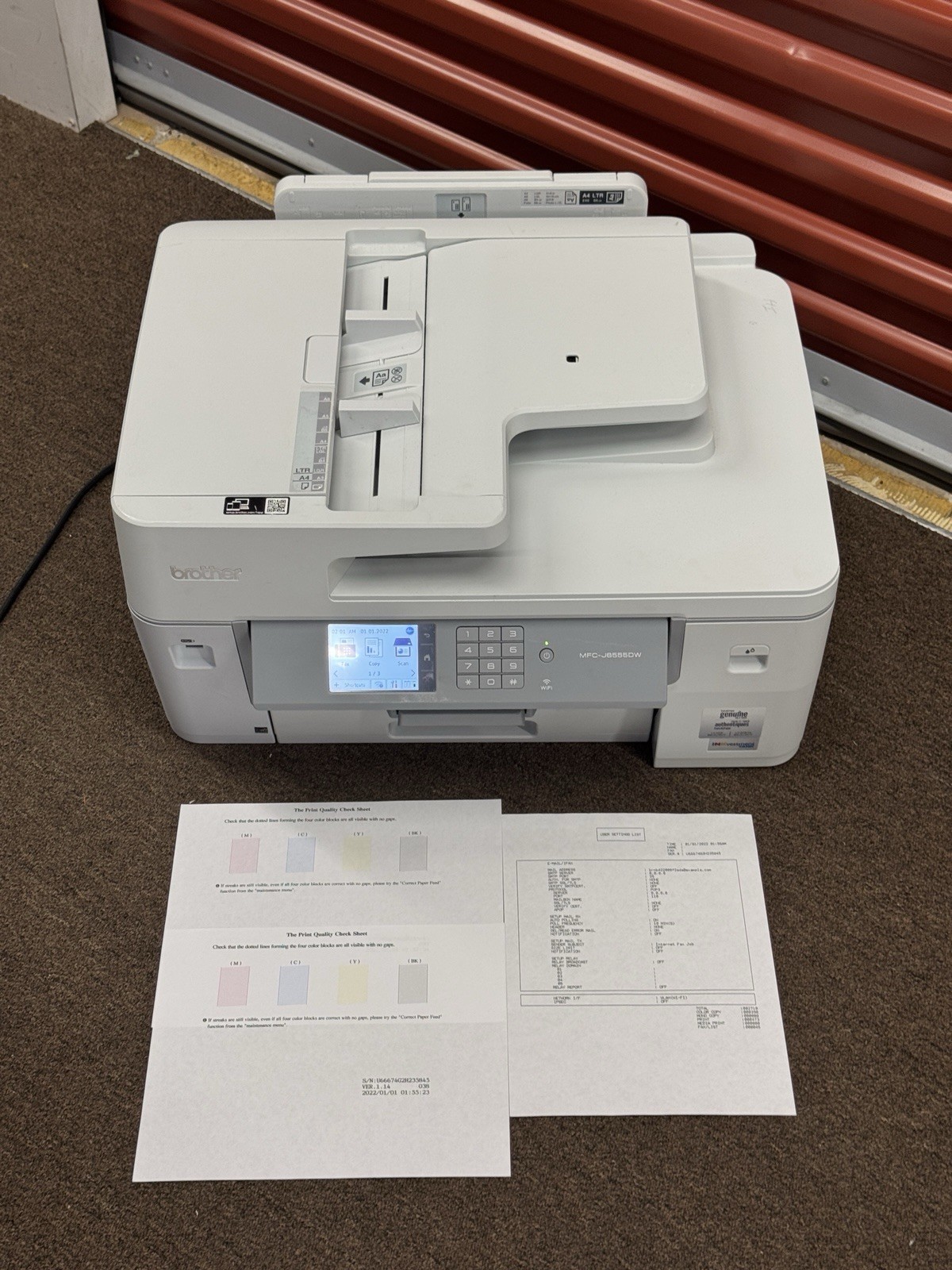 Brother MFC-J6555DW INKvestment Tank Color Inkjet All-in-One-2k Pages-Wireless
