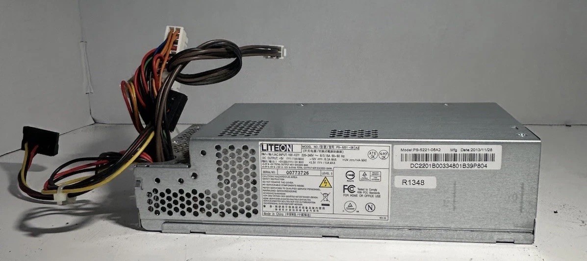 Lite-On PS-5221-06A2 220W Power Supply PSU Acer Gateway eMachines Desktop WORKS