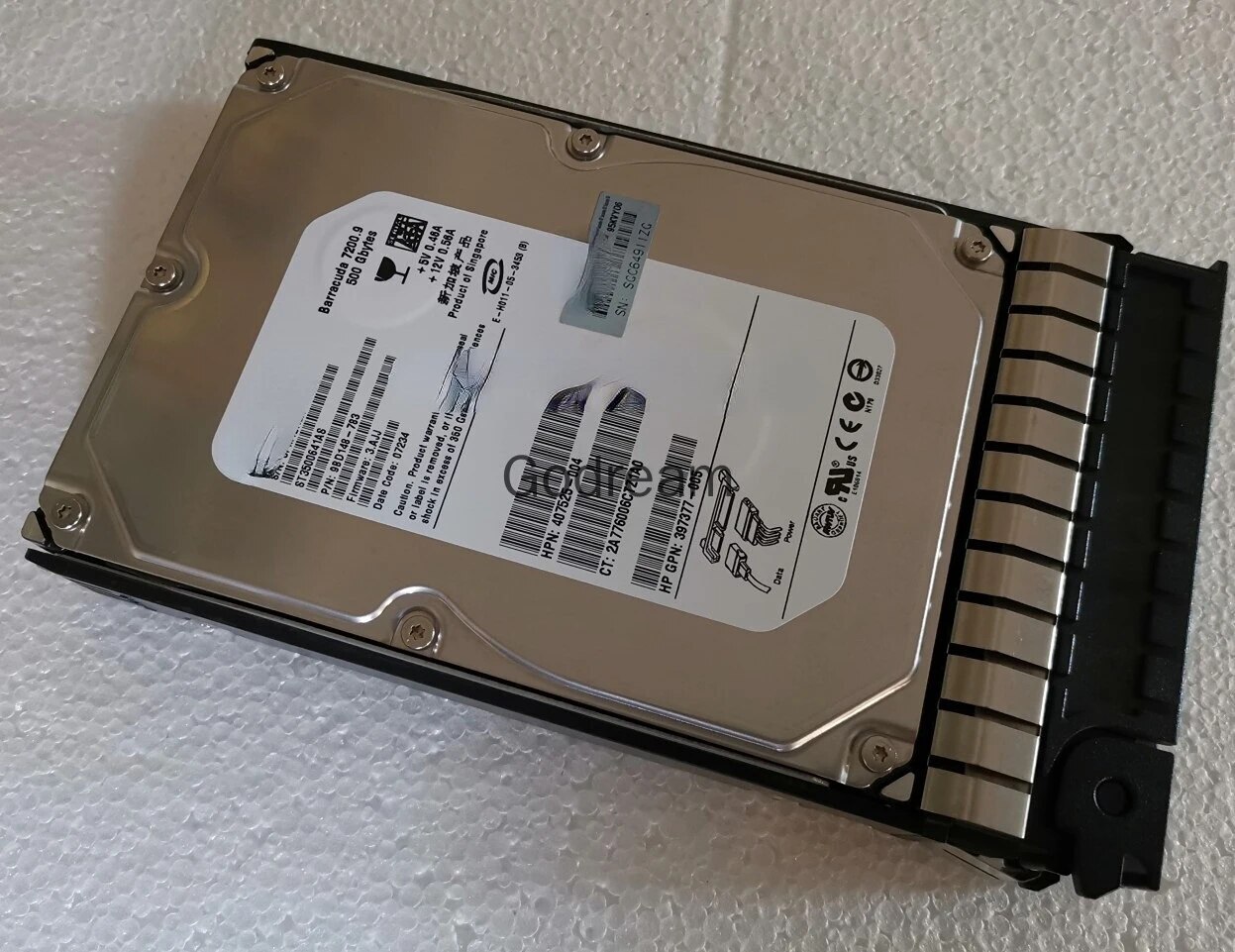 For HP 500G SATA hard disk 407525-004 397377-005 395501-001 395473-B21
