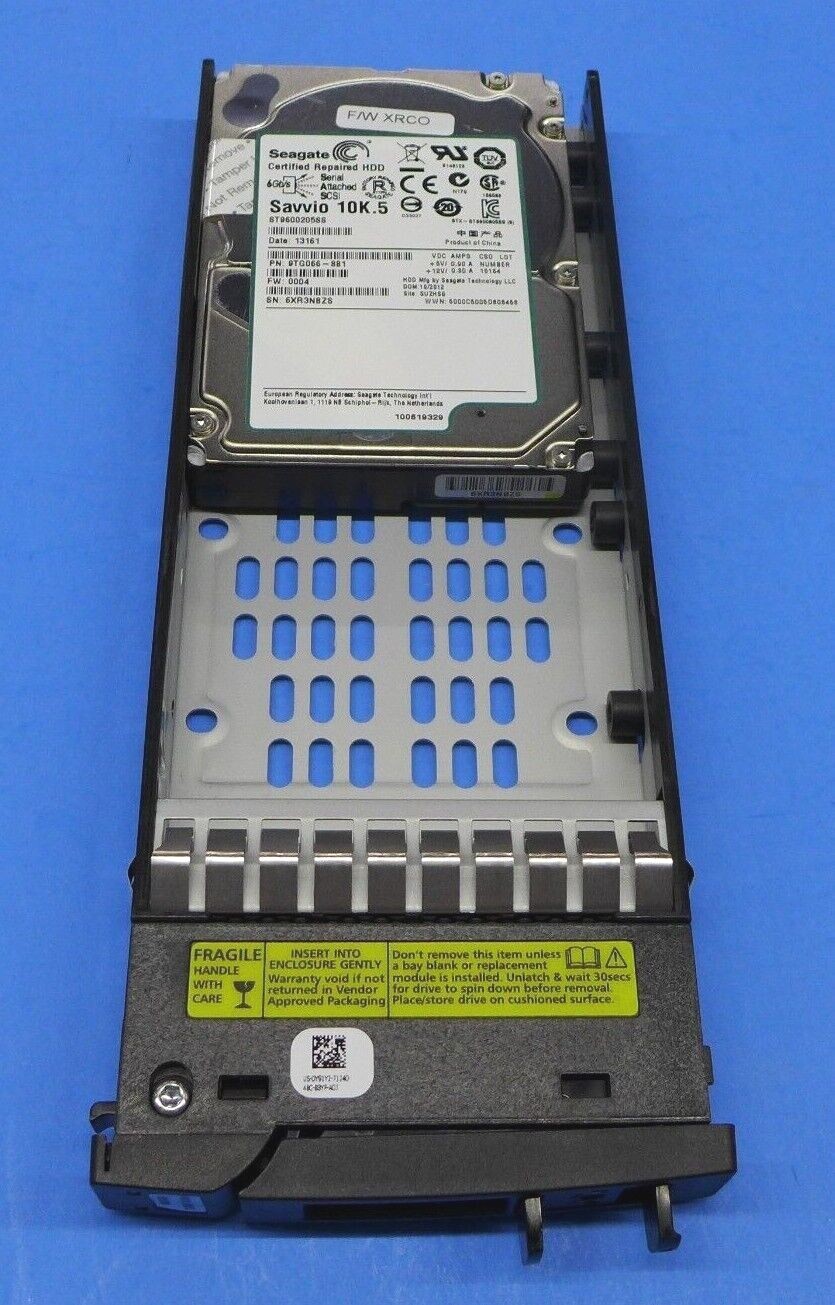 New Seagate 600GB 10K 2.5" SAS Hard Drive w/Tray Y91Y2 ST9600205SS 9TG066-881