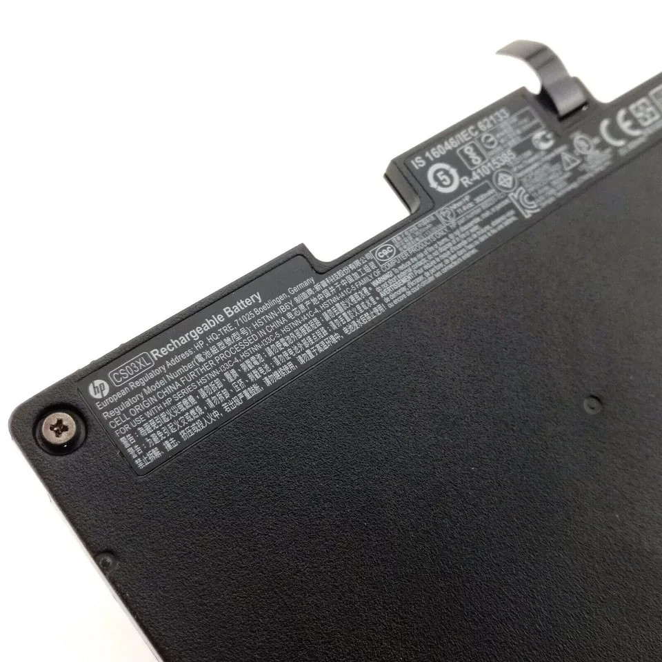 OEM 46.5WH CS03XL Battery For HP ZBook 15u G3 G4 EliteBook 800513-001 HSTNN-UB6S