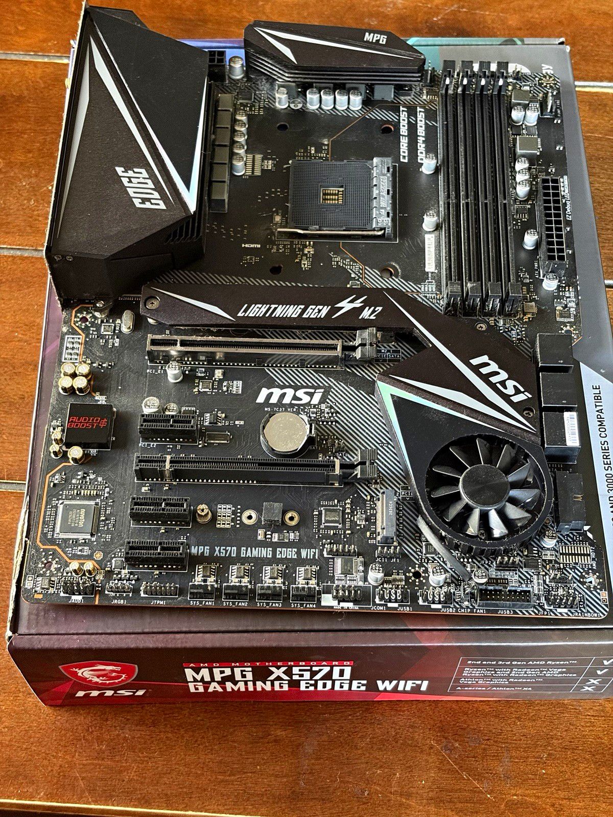 MSI MPG X570 Gaming Edge WiFi AM4 Motherboard