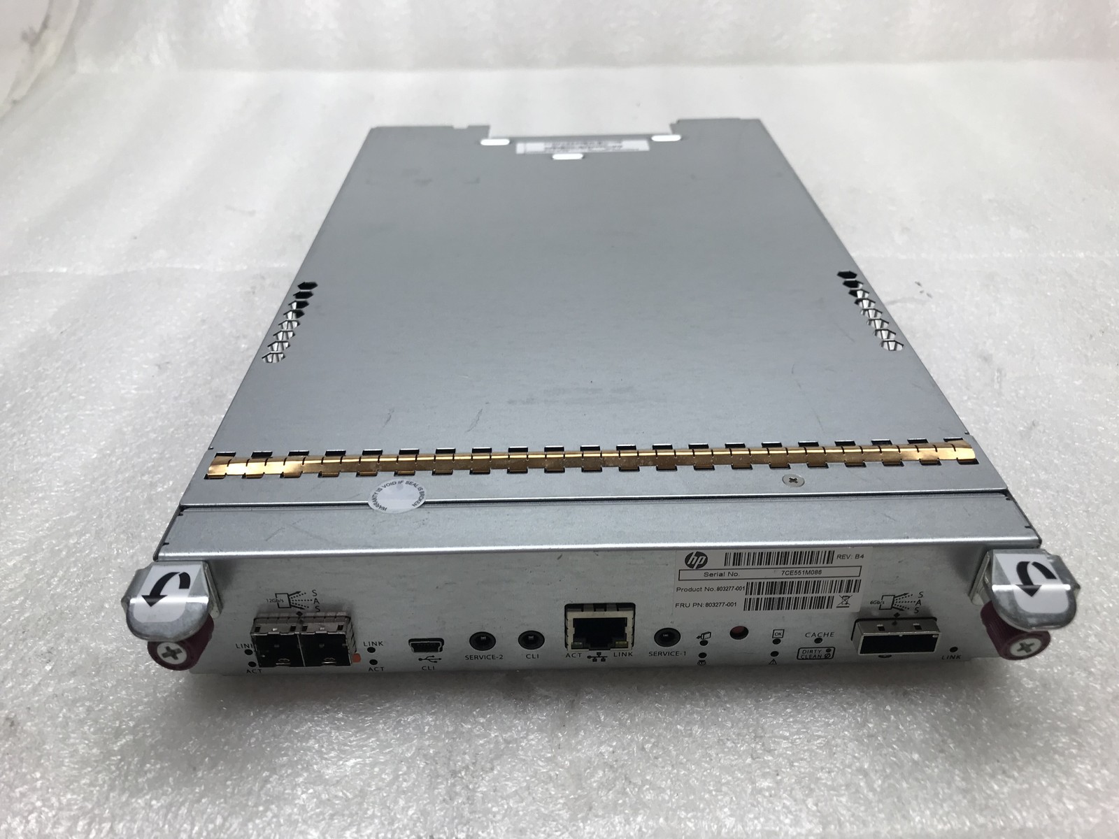HP RAID Disk Shelf Storage Array Controller 12Gb SAS SPS-MSA 1050 803277-001