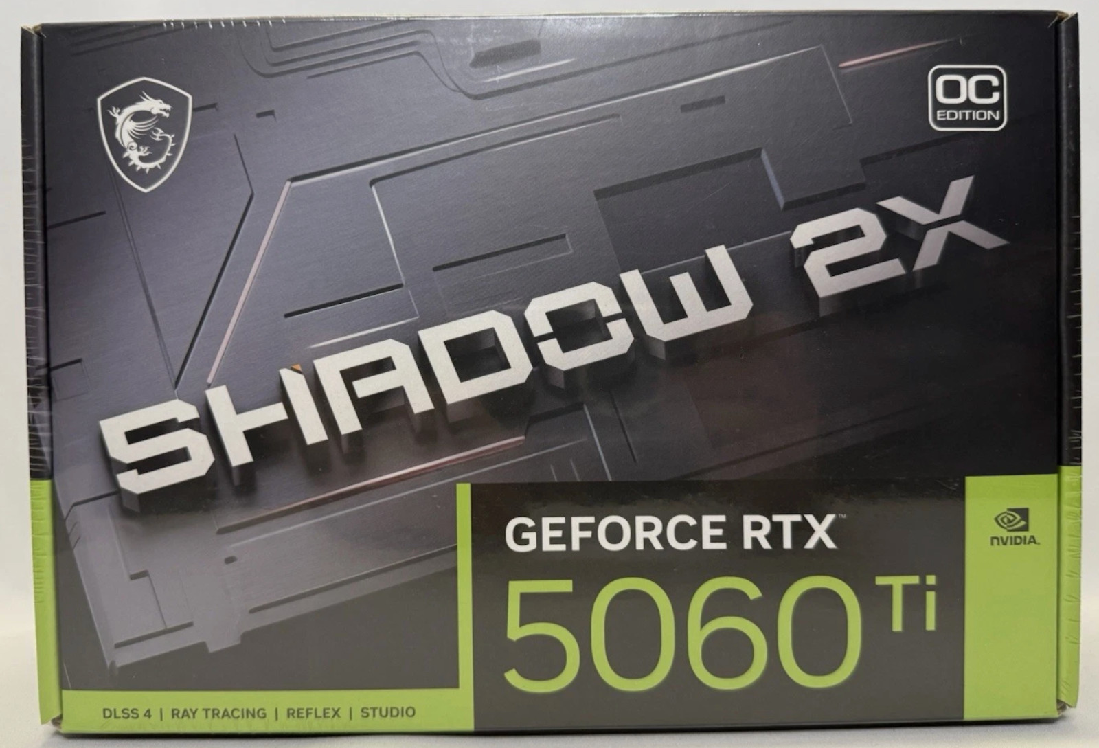 MSI GeForce RTX 5060 Ti 8GB GDDR7 SHADOW 2X OC PLUS Graphics Card DLSS 4 - NIB