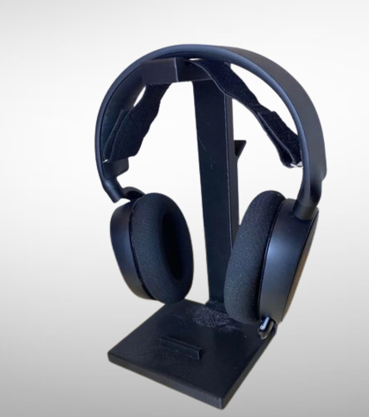 3D Printed Multi-Purpose Headset Stand 