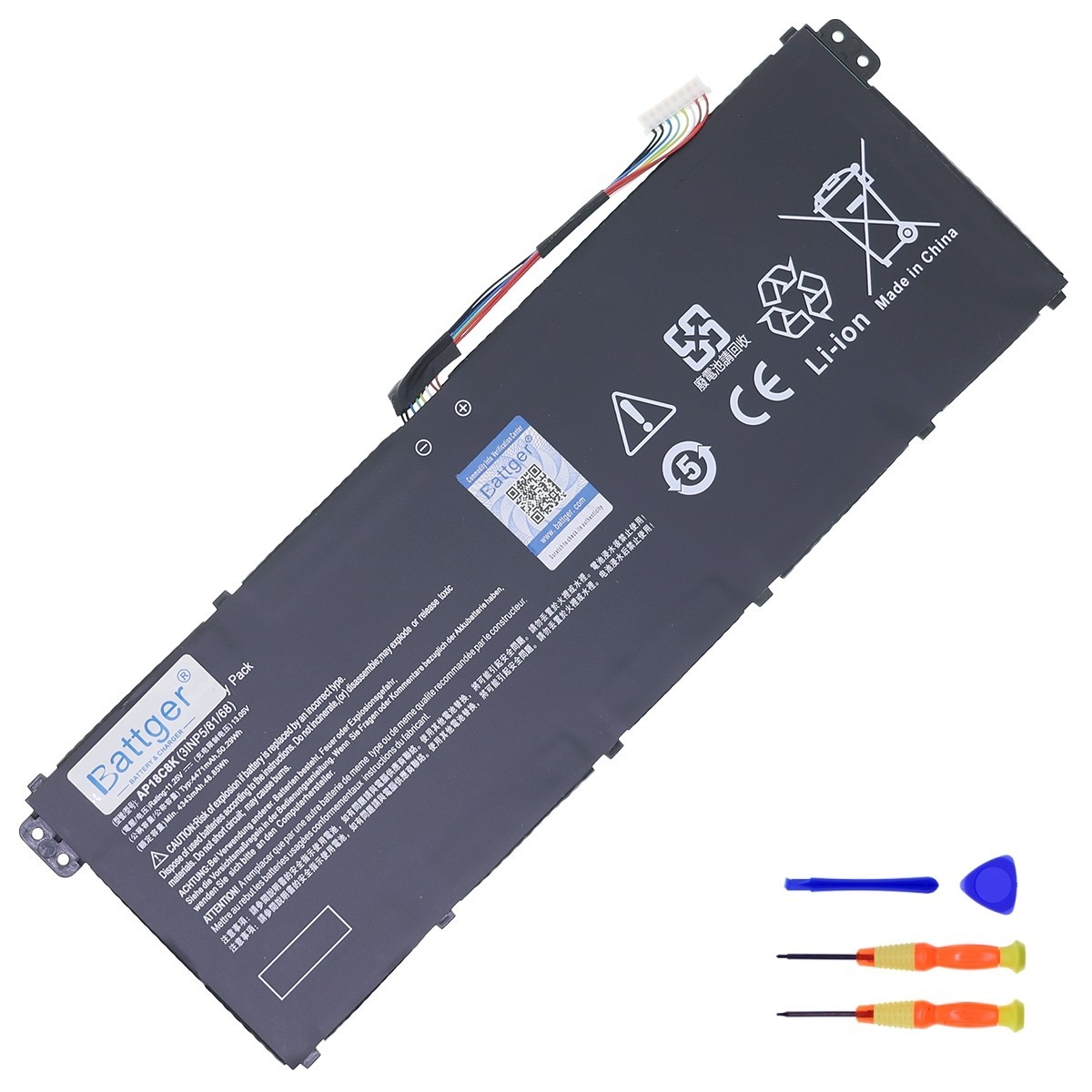 Genuine quality AP18C8K battery for Acer Spin CP713-2W 5 slim A515-54 A515-43