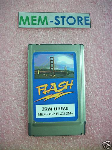 MEM-RSP-FLC32M 32MB Linear Flash card for Cisco RSP7000 New