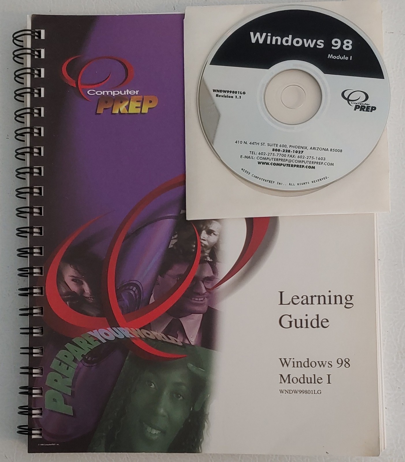 ComputerPREP Learning Guide Windows 98 Module I Book & CD-ROM