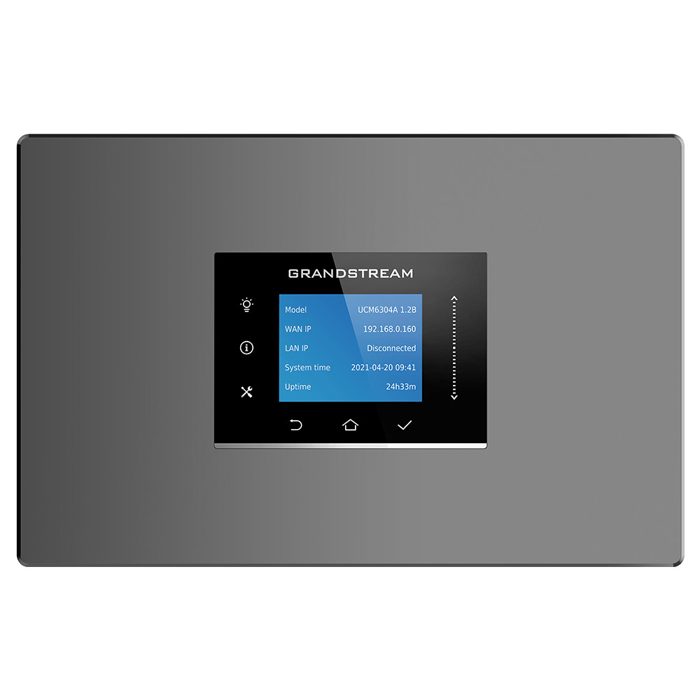 Grandstream UCM6304A Audio Series IP PBX – 4 FXS/FXO Ports, 1000-User Capacity &