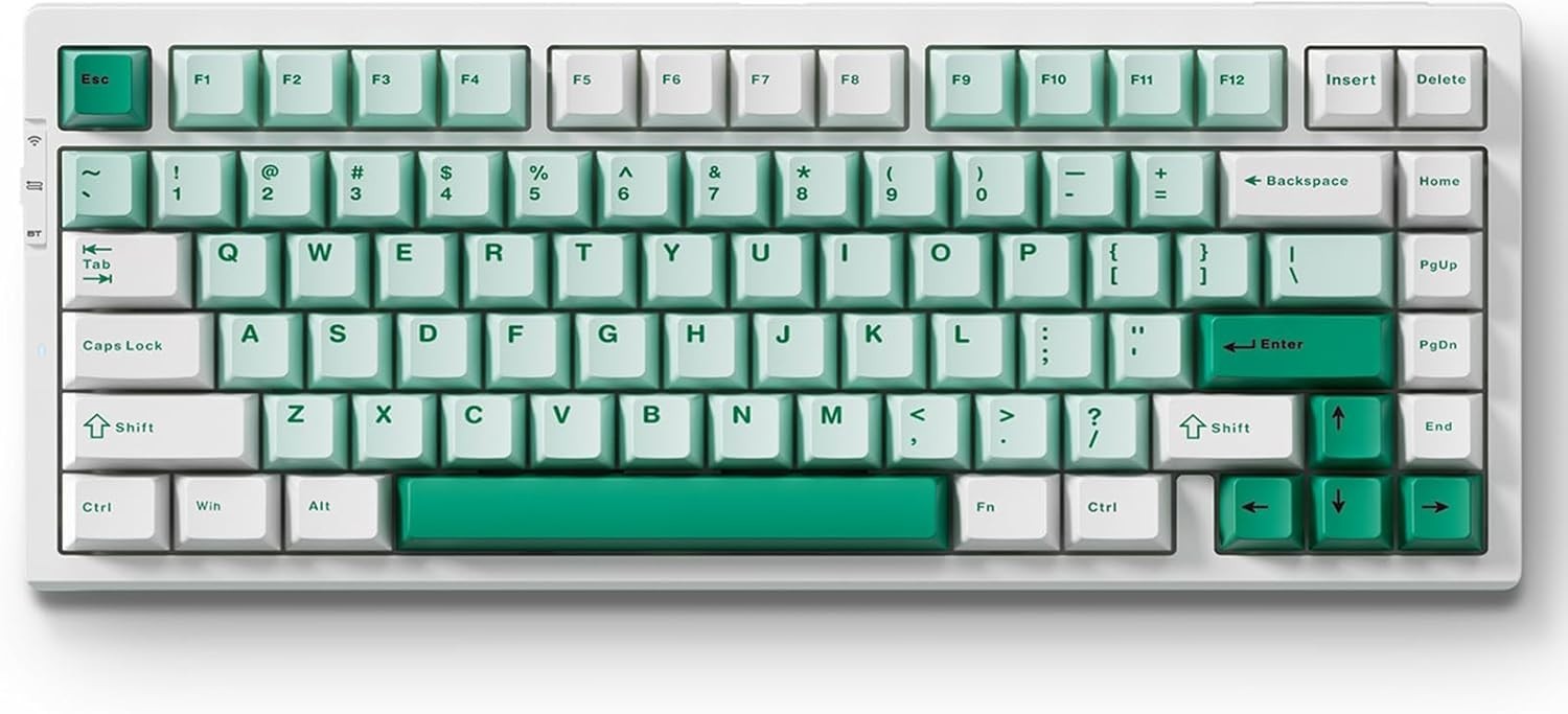MCHOSE G75 PRO 75% Wireless Mechanical Keyboard, TKL Keyboards Tri-Mode BT5.0/2.