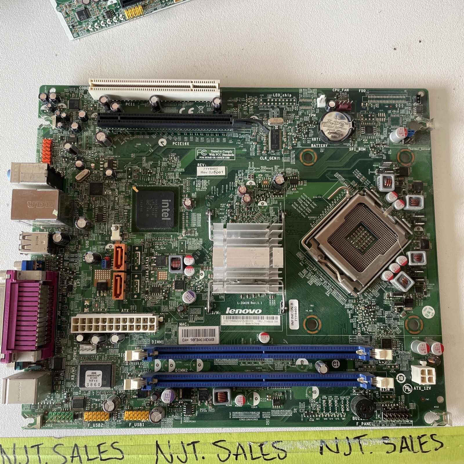 Lenovo ThinkCentre A58 Motherboard LGA775 DDR2 71Y6839 71Y8460