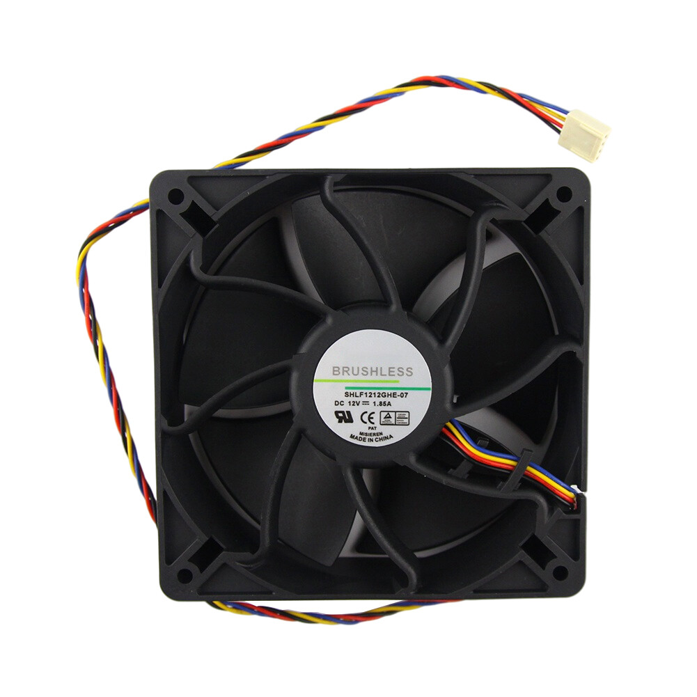 6500 RPM Fan For AntMiner D3 L3+ S9 T9 S15 T15 S17 T17 SHLF1212GHE-07 4pin