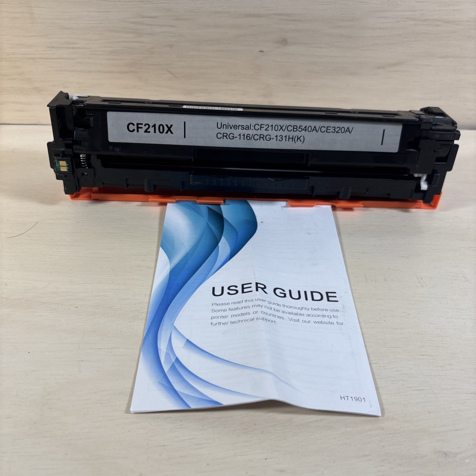CF210X Black Toner Cartridge Universal Compatible CRG-116 CRG-131H New Open Box