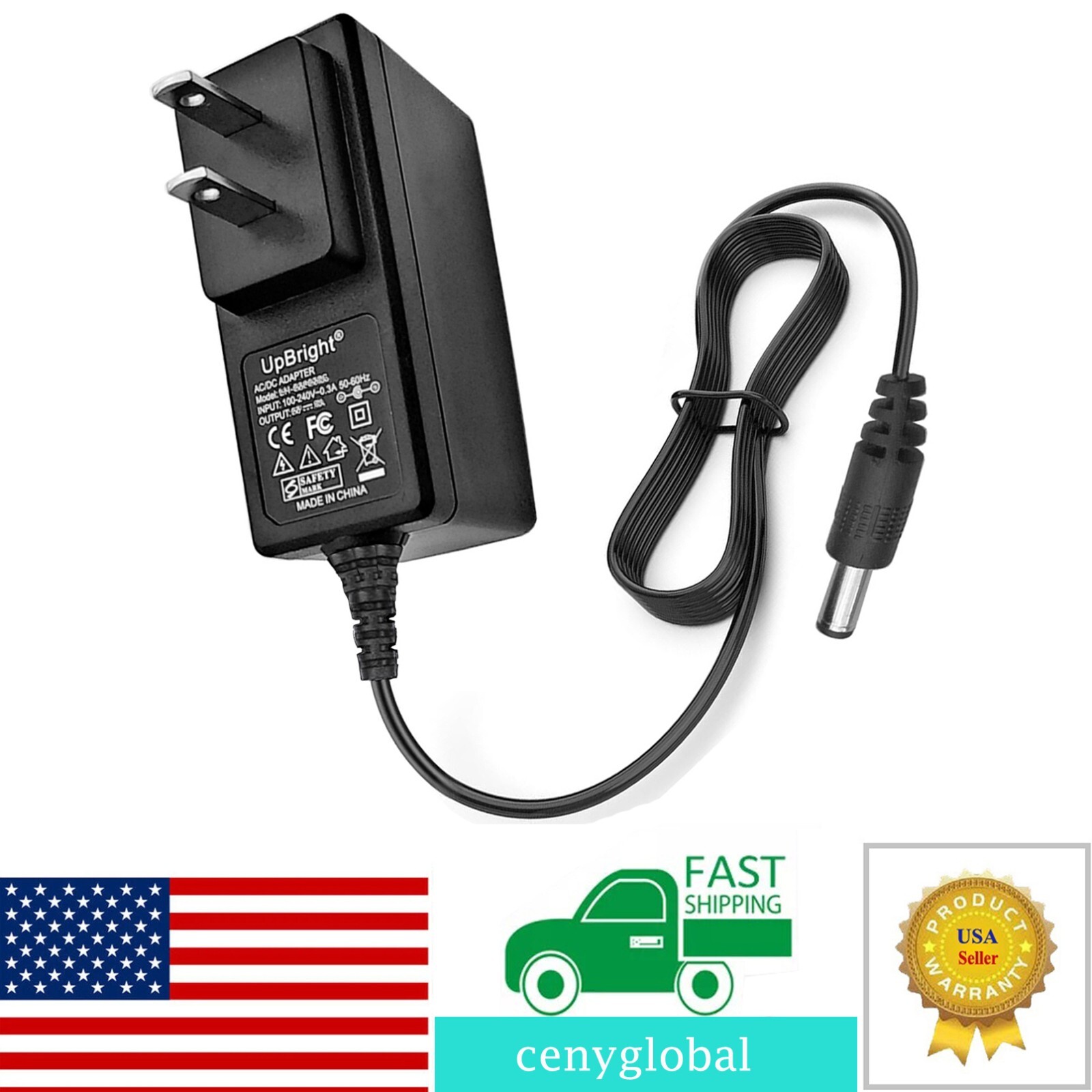 OEM Omron 6V AC Adapter HEM-ADPTW5 3 5 7 10 Blood Pressure Monitor HHP-A2M01