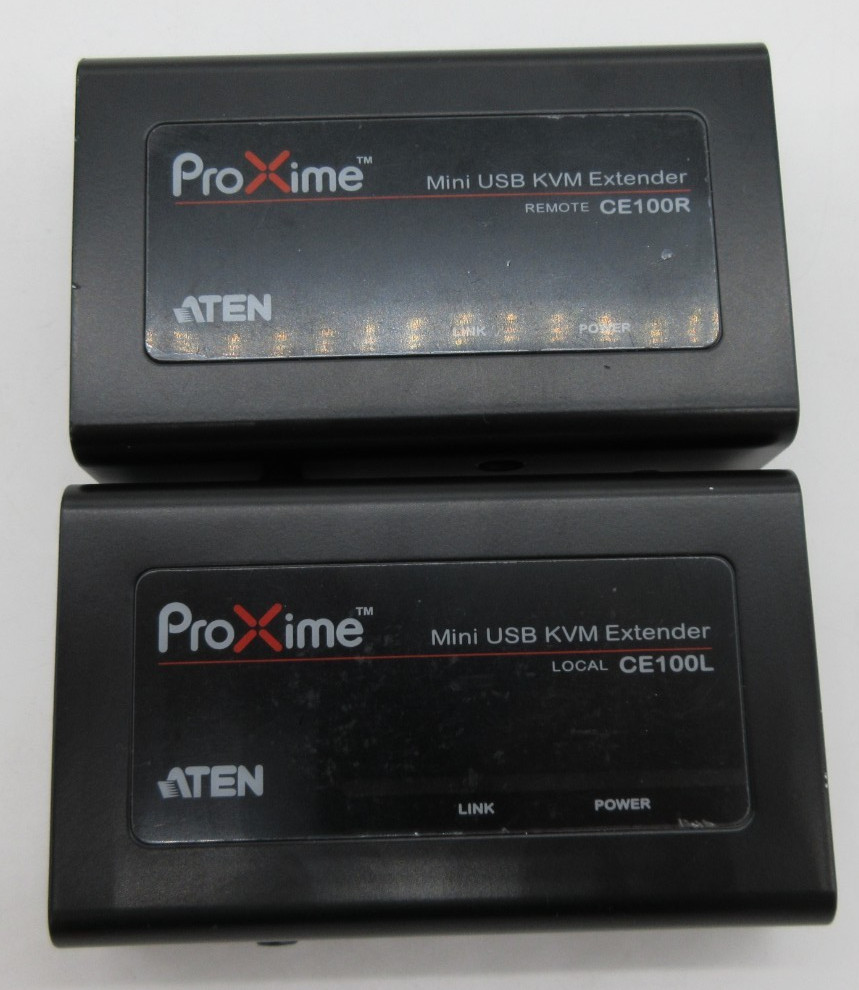 ATEN CE100L/CE100R MINI USB KVM EXTENDER