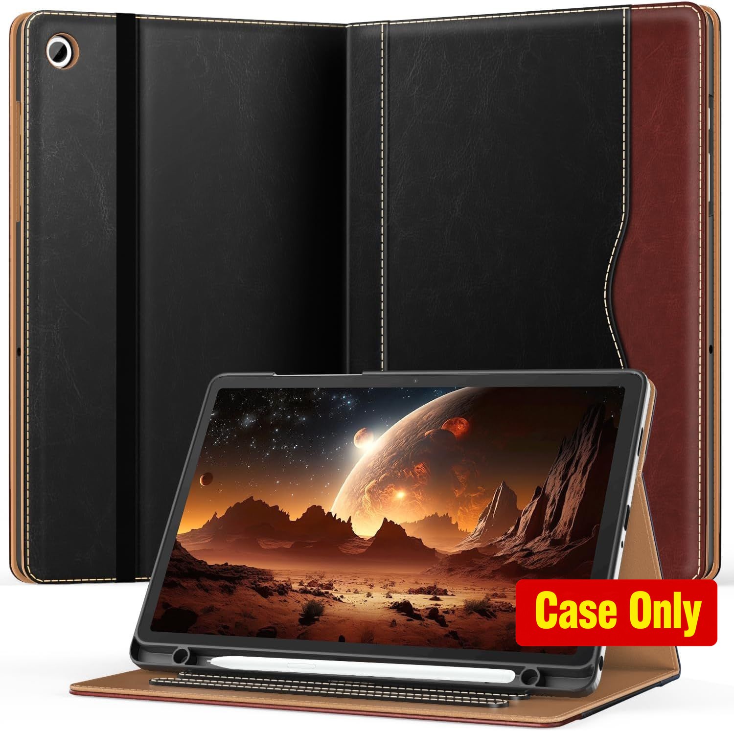 Leather Case for Tab A11+ 11 inch 2026, lightweight, shockproof, cover