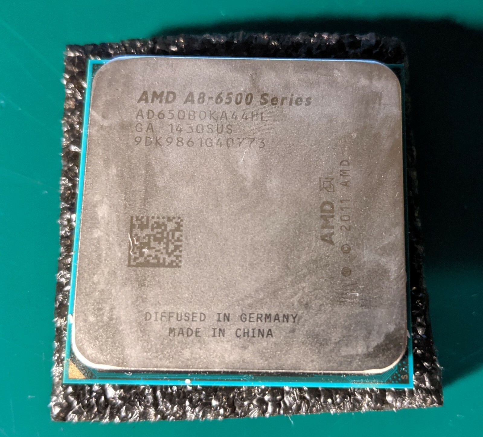 AMD A8-6500 SERIES 3.5GHz QUAD-CORE  Processor  A8-6500B W/ RADEON HD Graphics