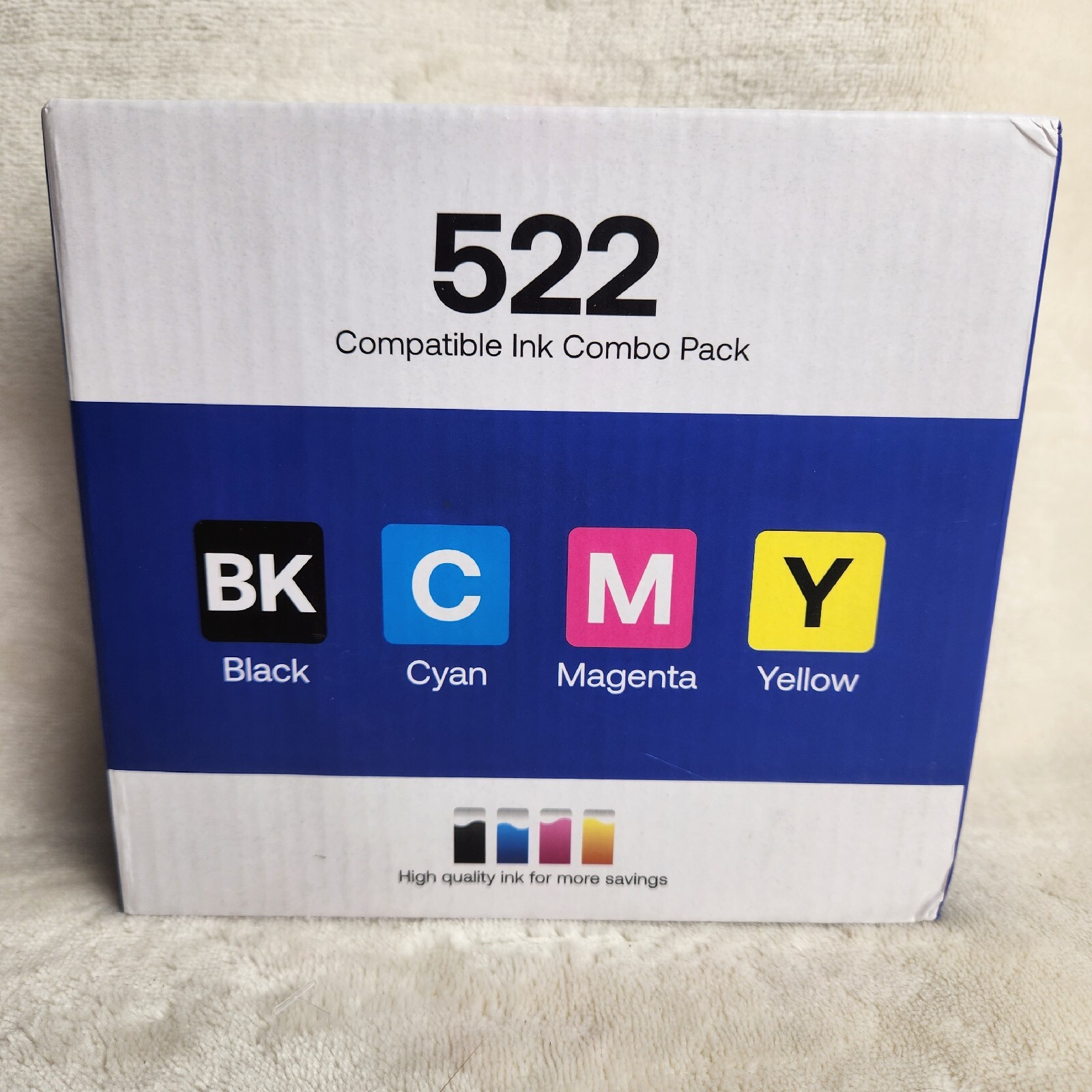 522 High Capacity Compatible Refill Ink Bottle Replacement for Epson 522 Ink ...