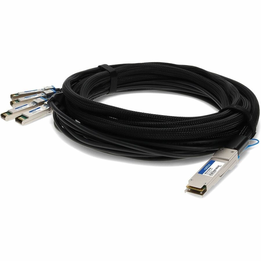 AddOn Arista Networks CAB-Q-S-0.5M Compatible TAA Compliant 40GBase-CU QSFP+ to
