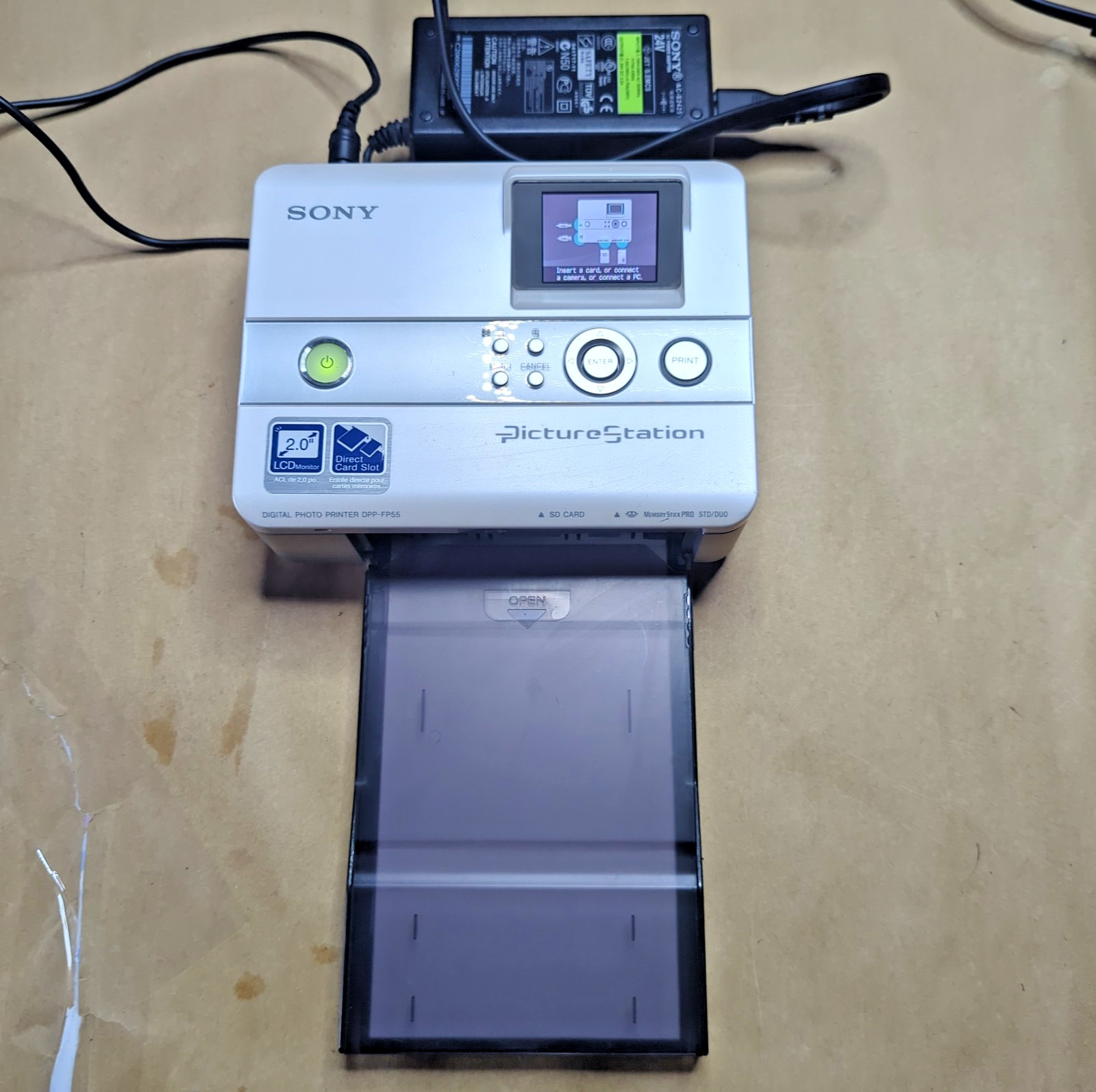 Sony Picture Station Digital Photo Printer DPP-FP55