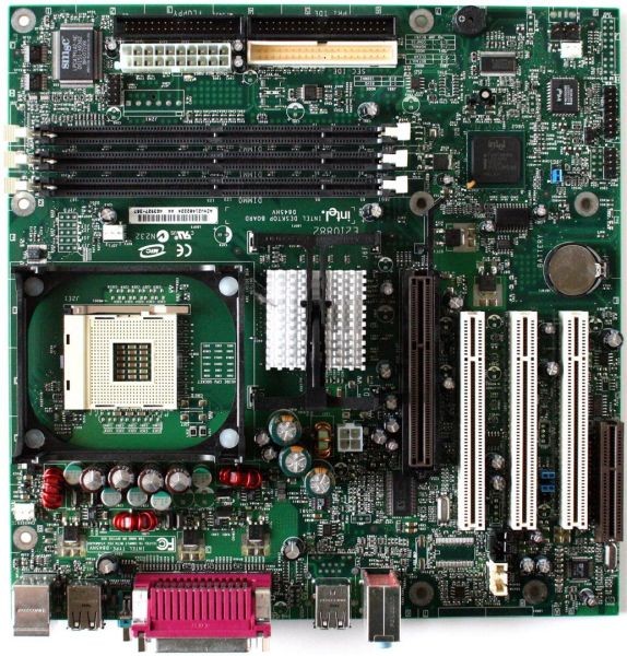 Motherboard, intel d845hv (havre) , atx,3x pci,1x agp, skt 478,s/p/a/2xusb