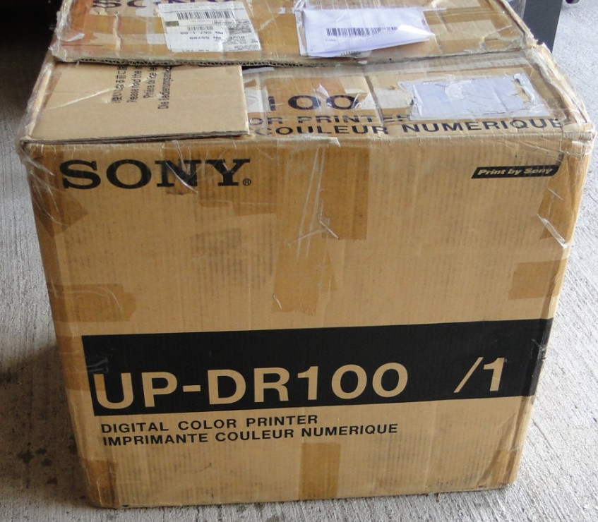 Clean Tested & Working Sony UP-DR100 Digital Color Printer W Power & Connect Cor