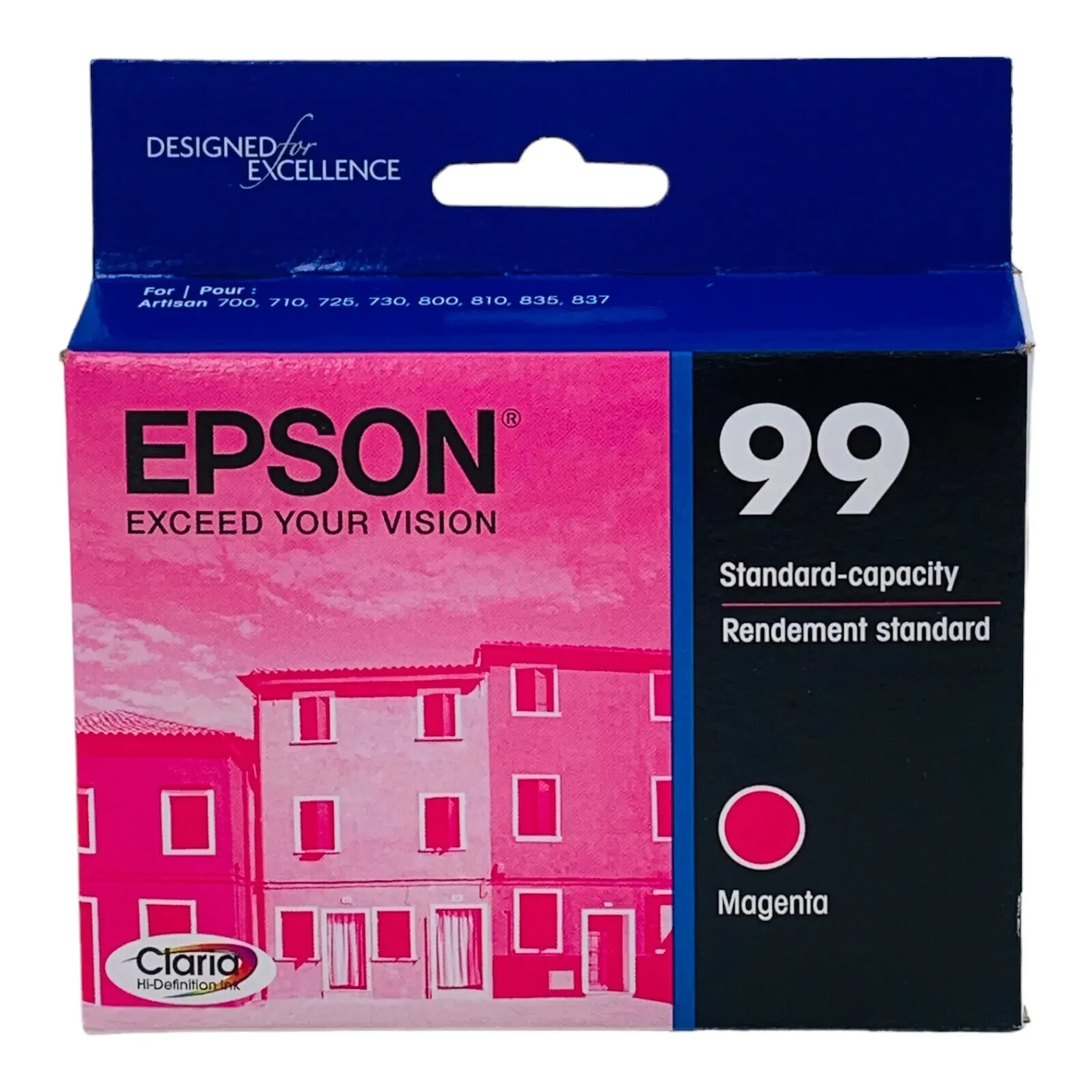 New Genuine Epson 99 Magenta Ink Cartridges Artisan 730