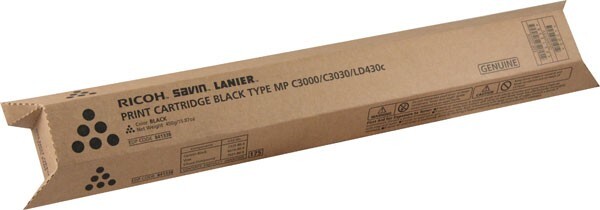 Genuine Ricoh Savin Lanier MP C3000/LD430C Black Cartridge