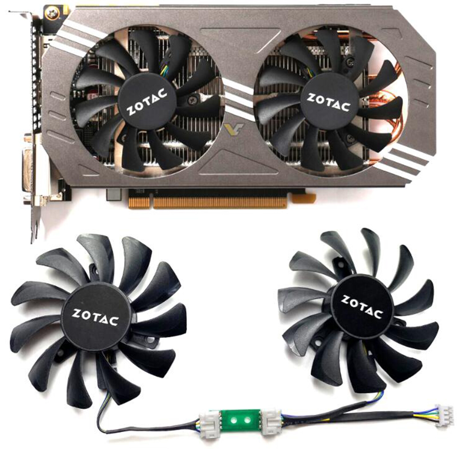 Replacement Cooling Fan for ZOTAC GeForce GTX 970 4GB Graphics Card Cooler Fan