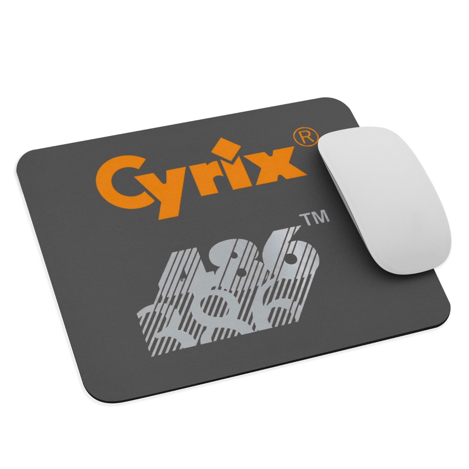 Cyrix 486 CPU Logo Mousepad - 90s Vintage Computer Enthusiast / Geek Gift